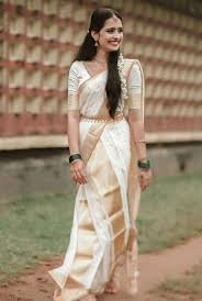 Kerala’s Mundum Neriyathum Saree Draping Style